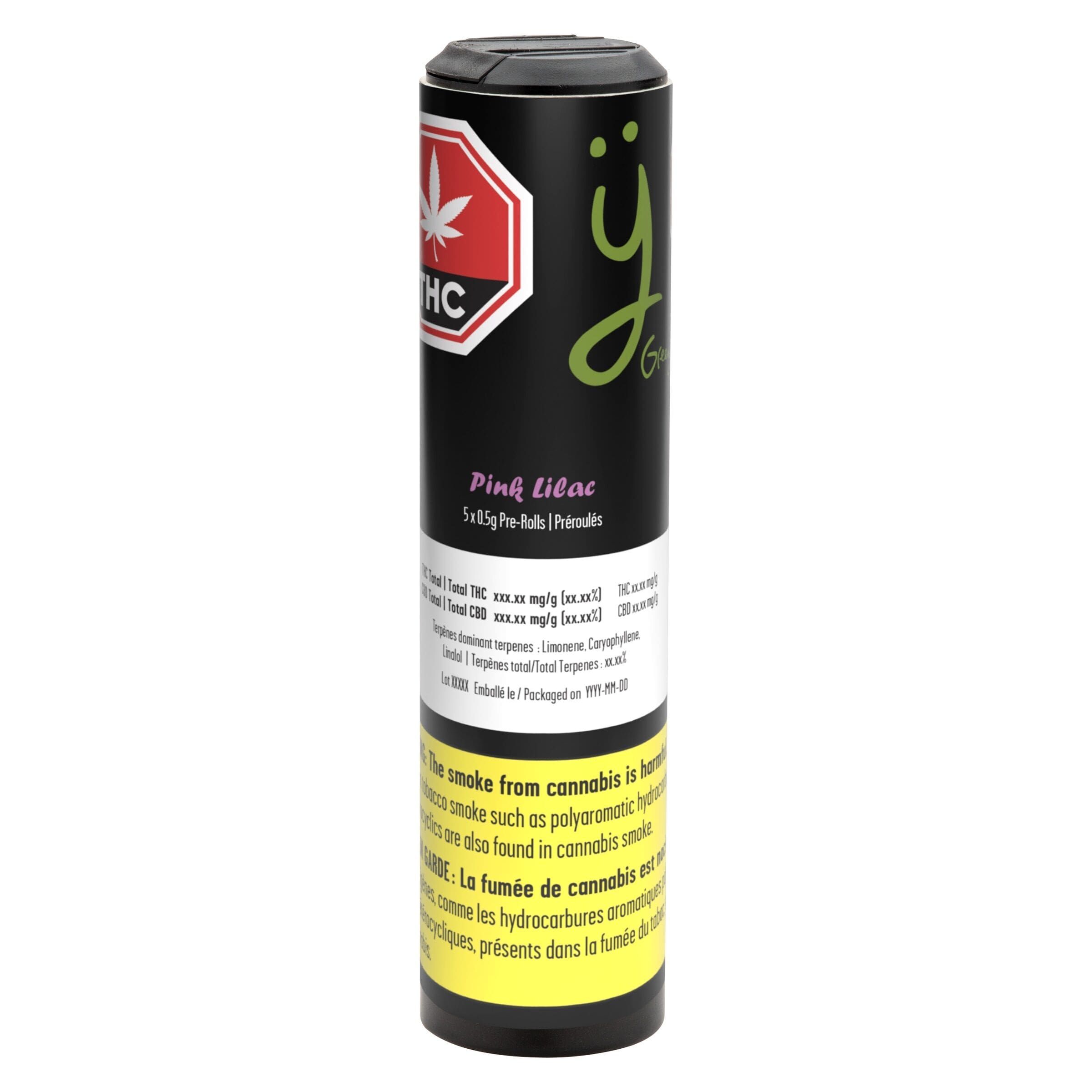 Pink Lilac Pre-Rolls 5 Pack - Image 2