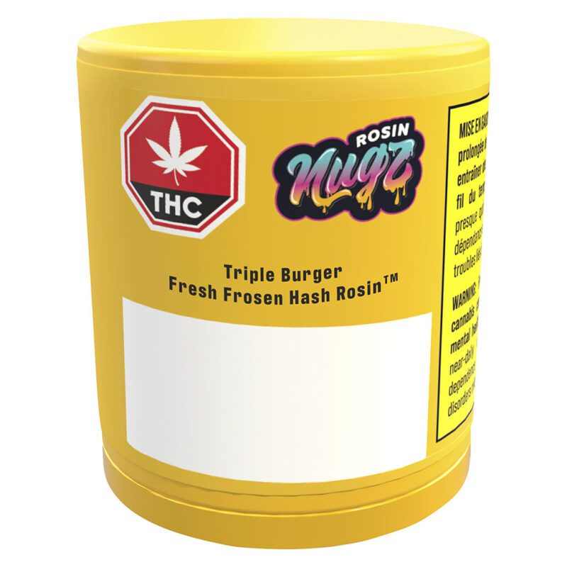 Triple Burger Fresh Frozen Hash Rosin 1g <br>Indica <br>72.6% | 7.20% Terps