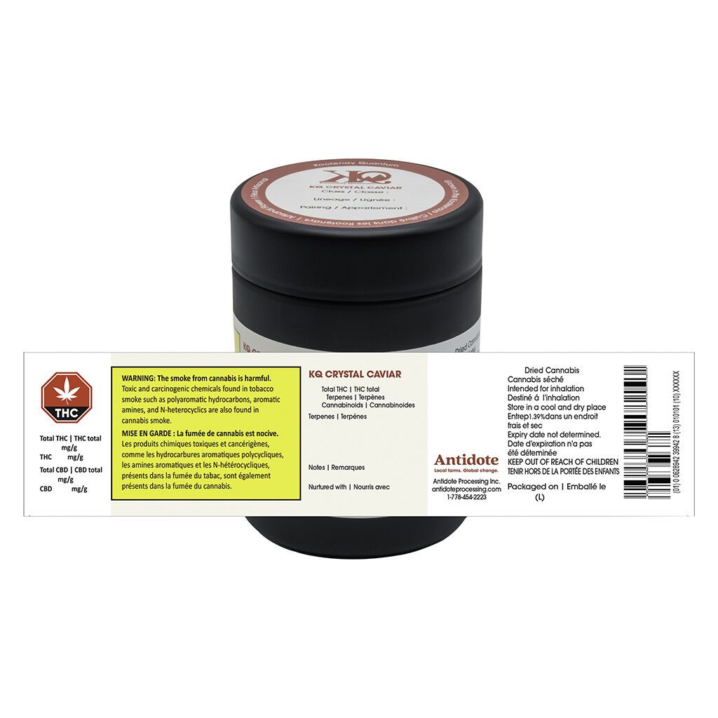 KQ Crystal Caviar 7g <br>Sativa <br>28% | 3.07% Terps - Image 3