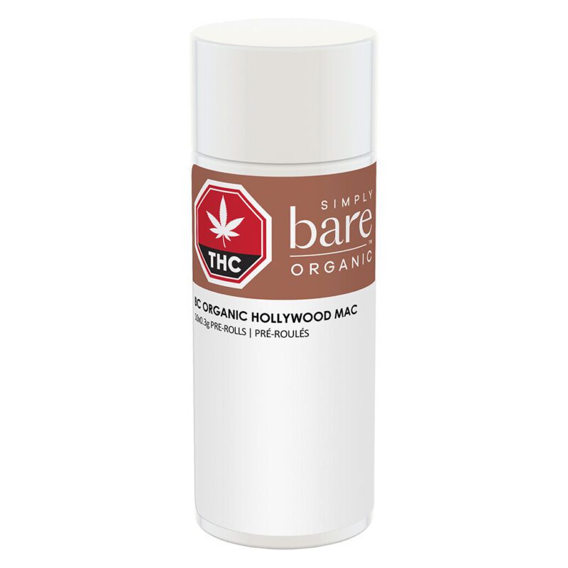 BC Organic Hollywood Mac Pre-Rolls 10 Pack <br>Indica <br>26.7% | 2.07% Terps