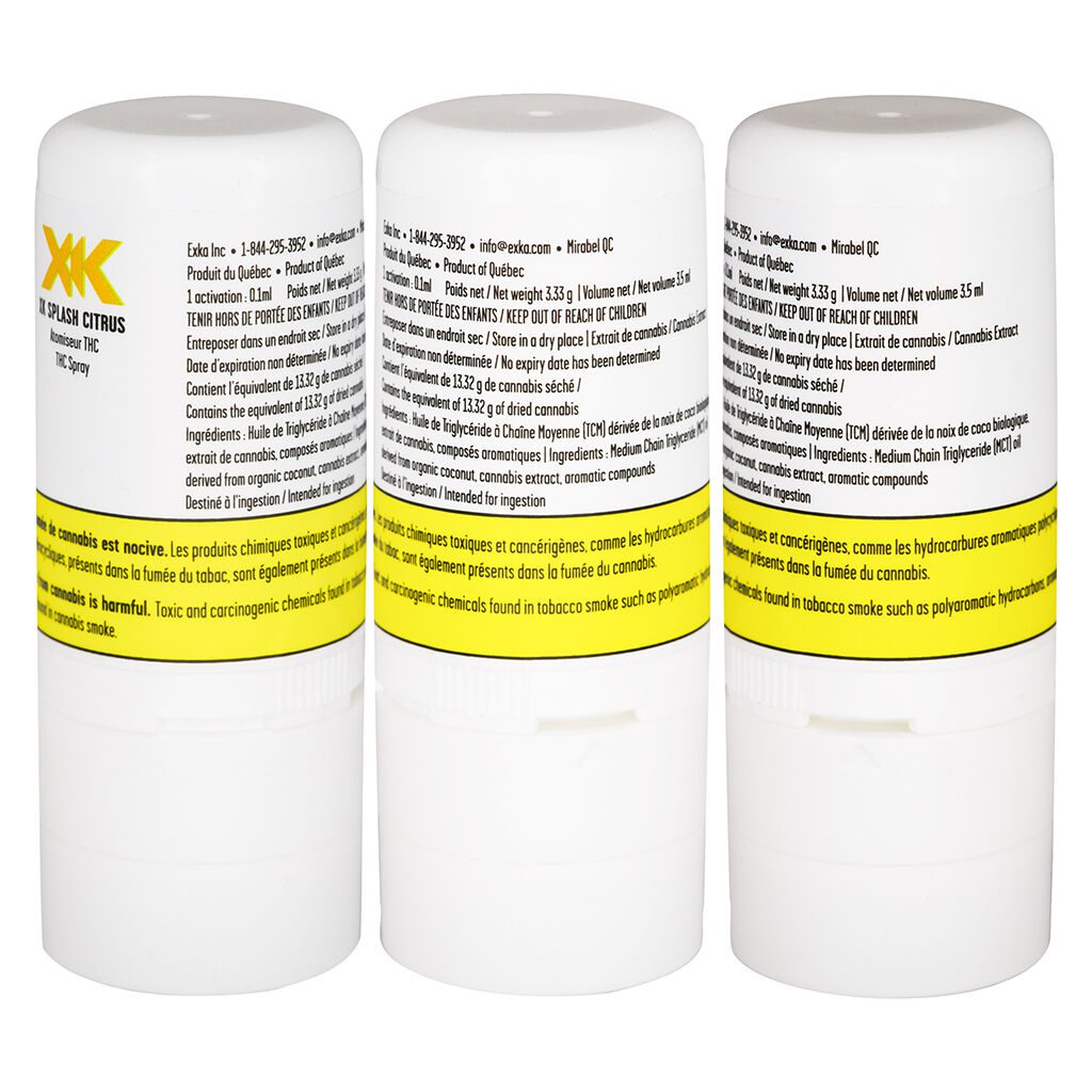 Splash Citrus 3.5ml Oil <br>Hybrid <br>9.5mg per dose - Image 3
