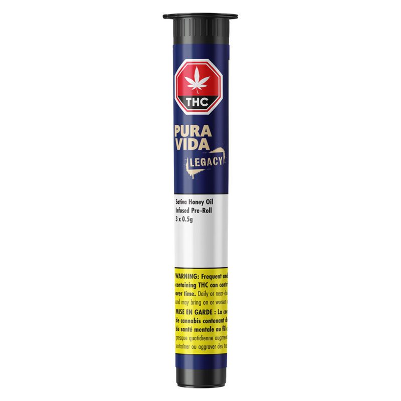 Sativa Honey Oil Infused Pre-Rolls 3 Pack <br>Sativa <br>39.6%