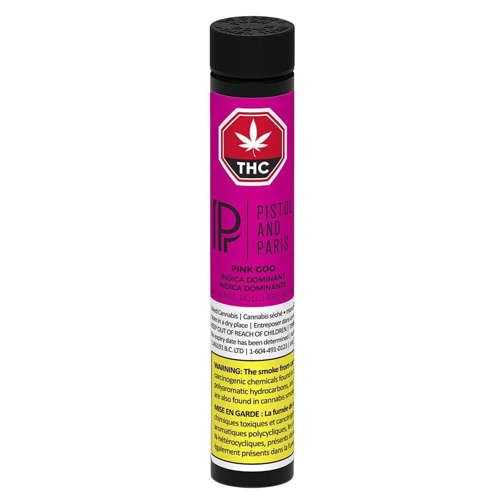 Pink Goo Pre-Rolls 3 Pack <br>Indica <br>32.7% | 4.50% Terps - Image 2