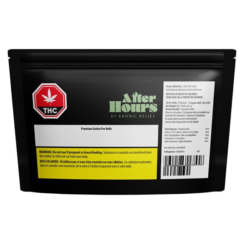 Premium Sativa Pre-Rolls 10 Pack <br>26.3% | 3.03% Terps - Image 2