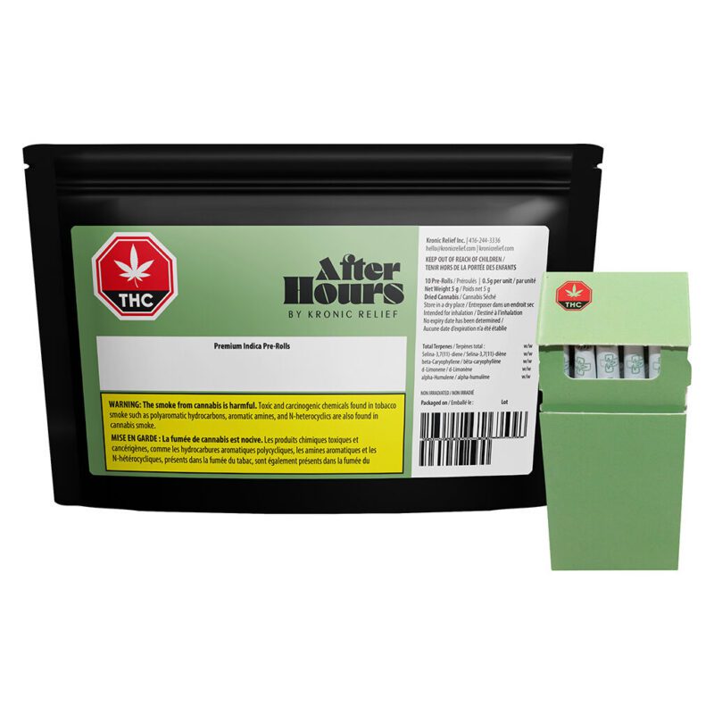 Premium Indica Pre-Rolls 10 Pack <br>30.5% | 2.6% Terps - Image 4