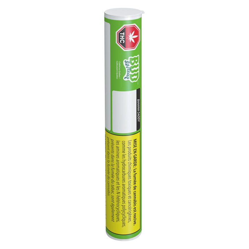Banana Daddy Pre-Roll - Single <br>Indica<br>29.78% | 5.3% Terps - Image 2