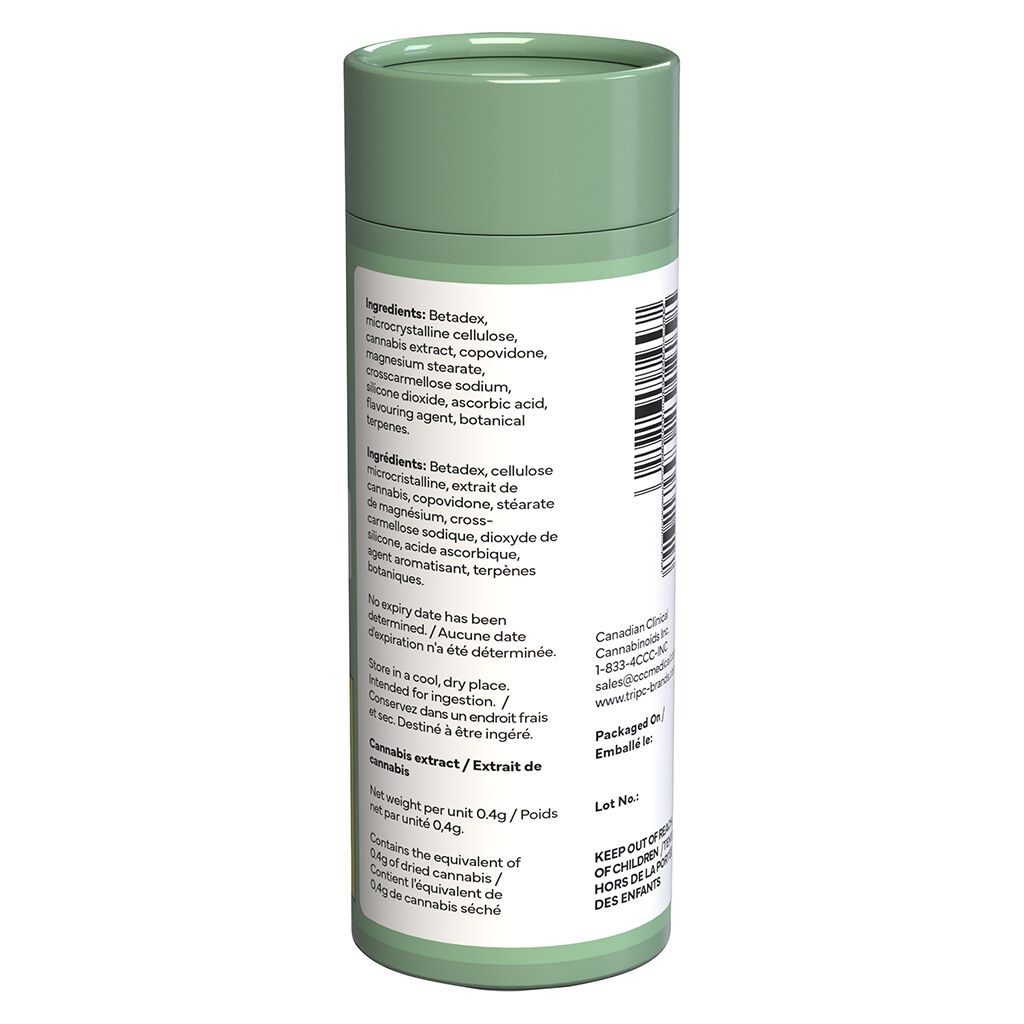 Focus Moments Capsules <br>15 Caps <br>CBD 150mg Total <br>10mg CBD per unit <br>5mg CBG & CBC per unit - Image 3