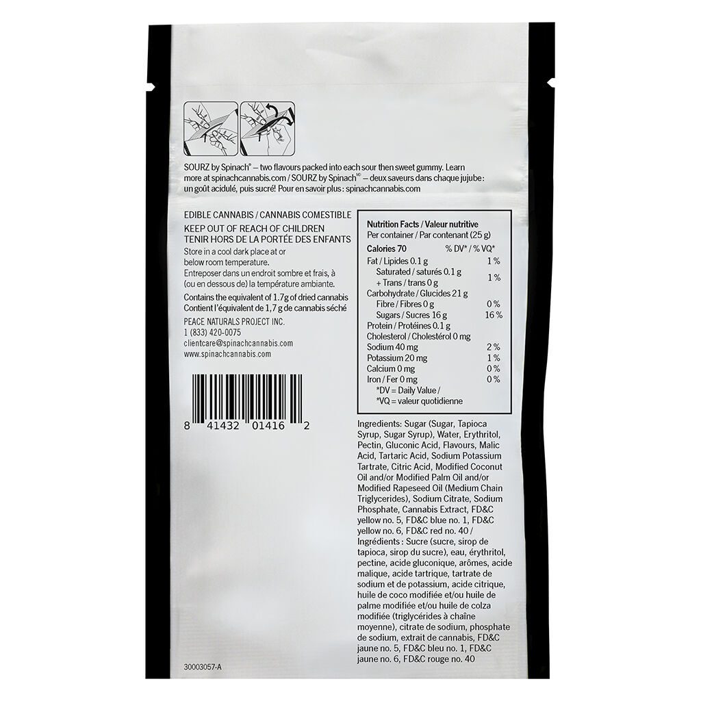 SOURZ Caramel Green Apple Soft Chews 5 Pack <br>Sativa <br>10mg - Image 3