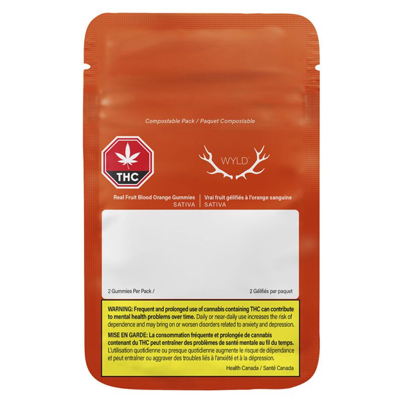 Real Fruit Blood Orange 3:1 CBC:THC Soft Chews 2 Pack <br>Sativa <br>CBC 30mg | THC 10mg