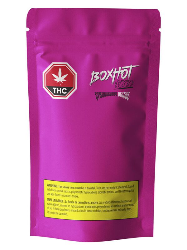 Boxhot Strawberry Diesel 1.2g 510 Sativa Vape Montrose Cannabis