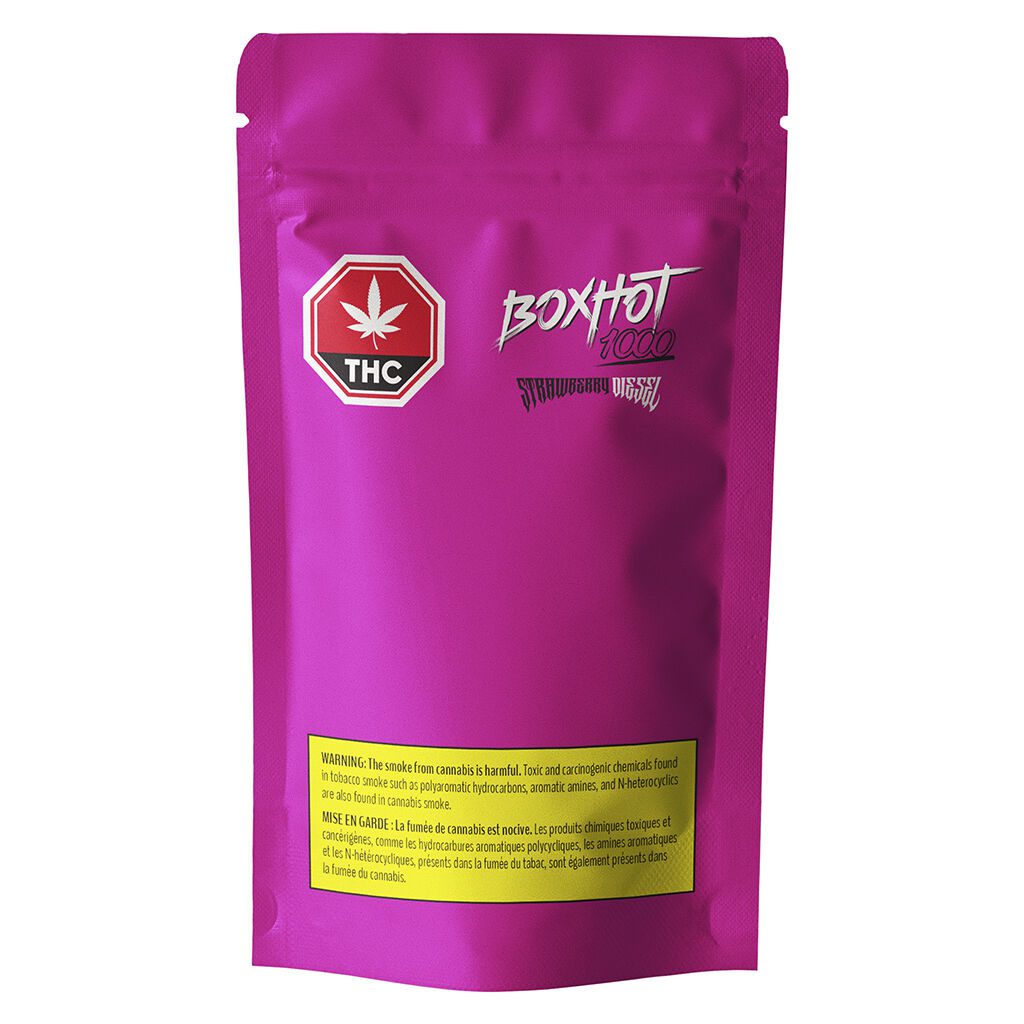 Boxhot Strawberry Diesel 1.2g 510 Sativa Vape Montrose Cannabis
