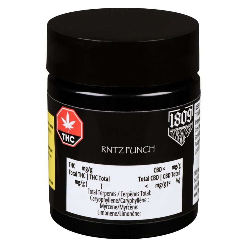 Rntz Punch 3.5g <br>Sativa <br>28.7% | 2.6% Terps