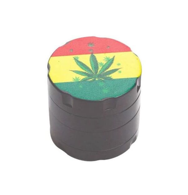 Infyniti Rasta Leaf Zinc Pollinator Grinder