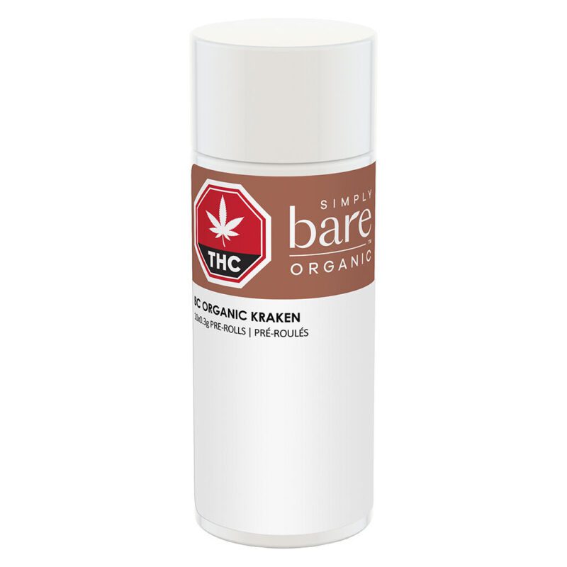BC Organic Kraken Pre-Rolls 10 Pack <br>Indica <br>26.4% | 2.94% Terps - Image 2