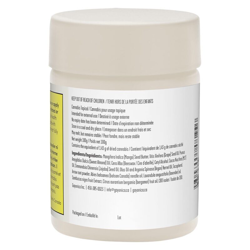 CBD Body Butter Flowers & Fir <br>100g - Image 3