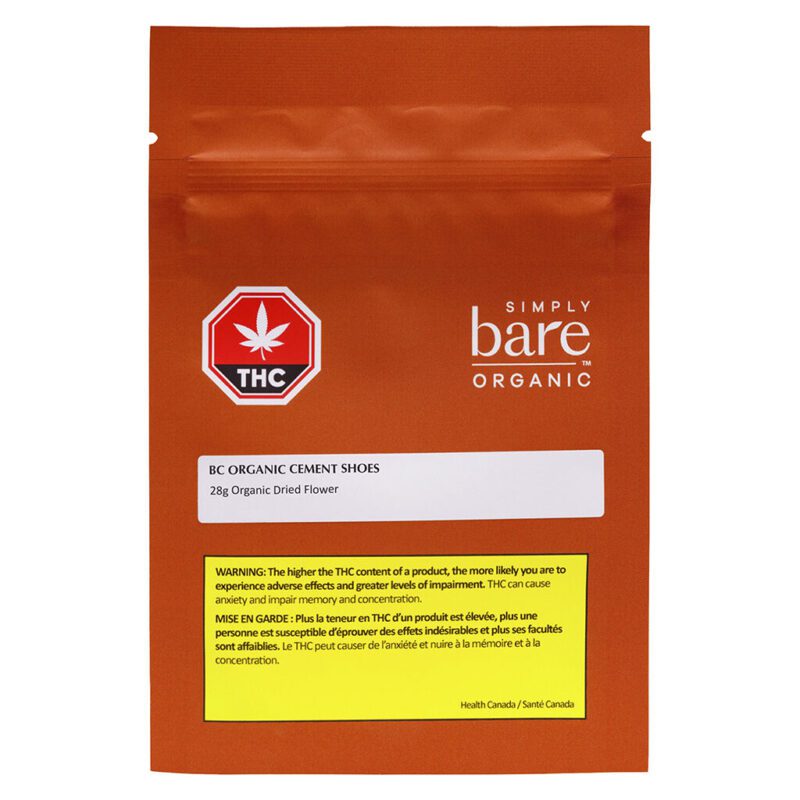 BC Organic Cement Shoes 28g <br>Indica <br>26.8% | 2.01% Terps - Image 2