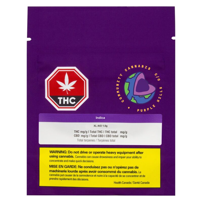 Indica XL (Watermelon Whiff) AIO Disposable 1g <br>Indica <br>84% - Image 2