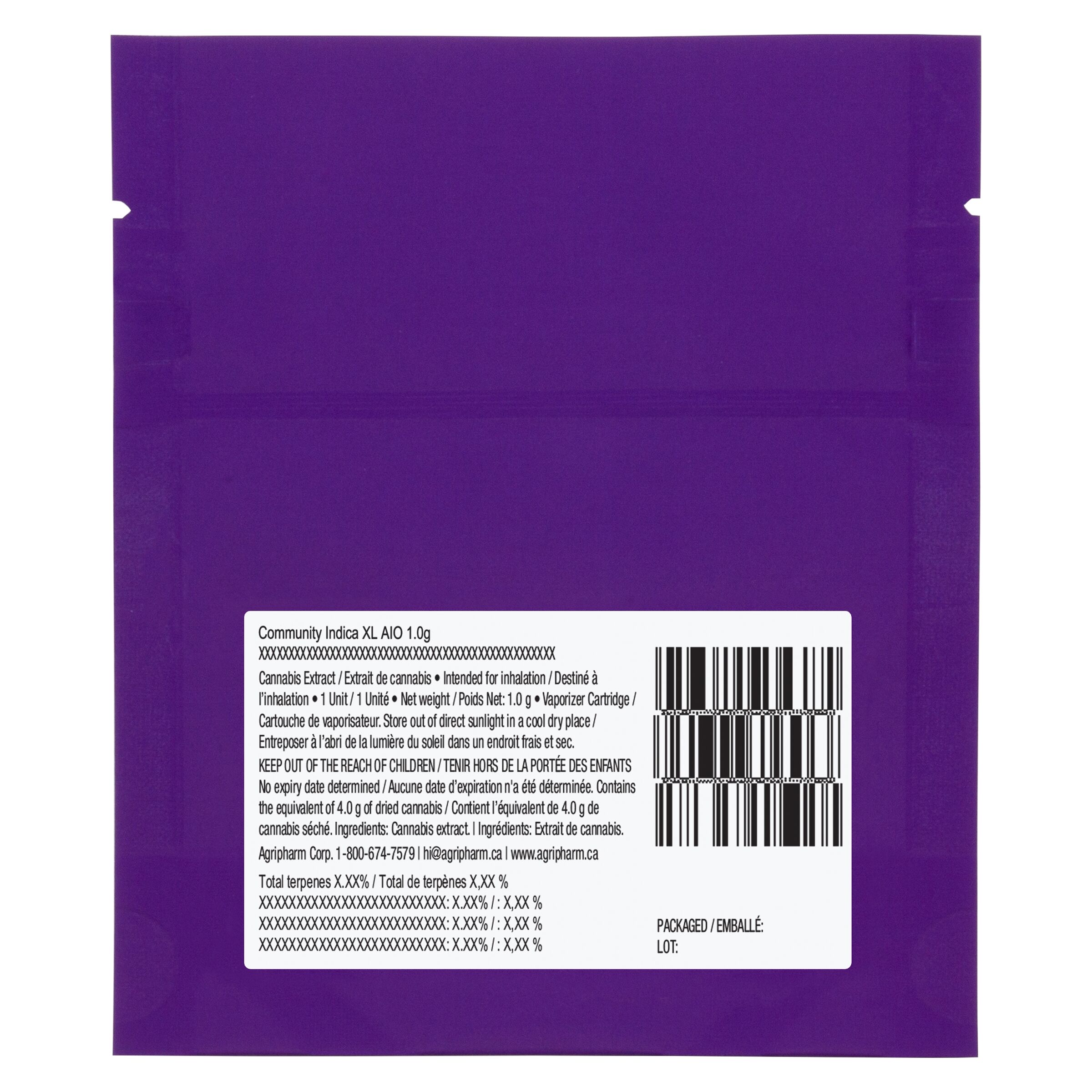 Indica XL (Watermelon Whiff) AIO Disposable 1g <br>Indica <br>84% - Image 3