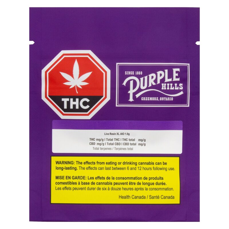 Live Resin - Frozen Bananas XL AIO Disposable 1g <br>Indica <br>69.8% | 15.6% Terps - Image 2
