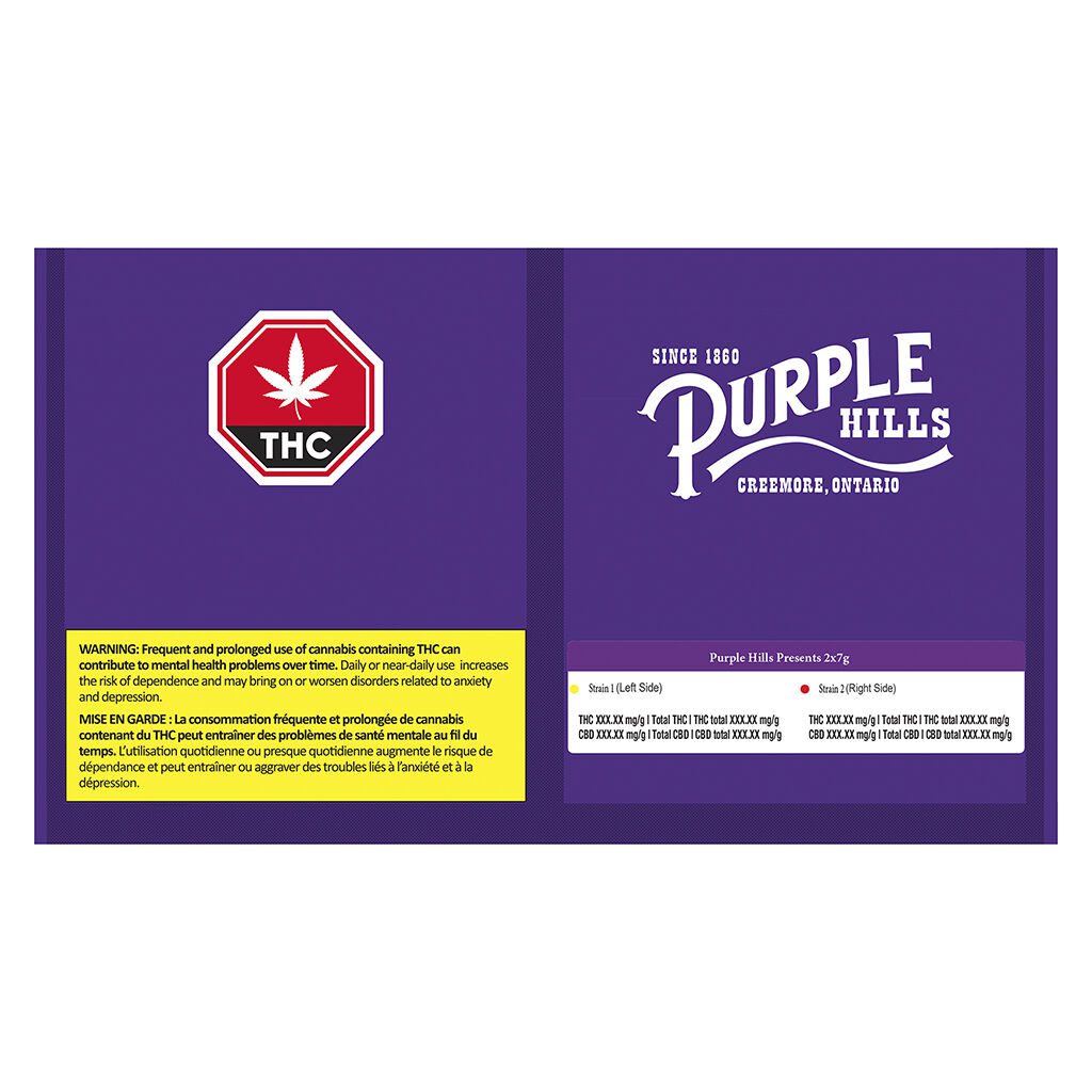 Purple Hills Presents 14g <br>Indica <br>KLP 25.4% | L 23.9% <br>KLP 3.14% | L 4.24% Terps - Image 2