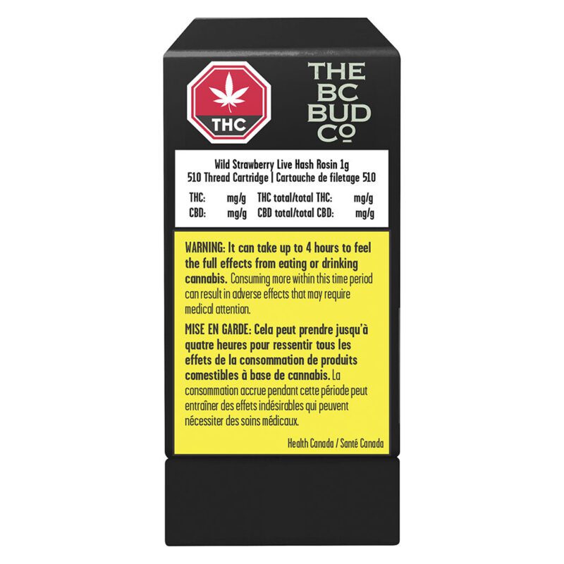 Wild Strawberry Live Hash Rosin 510 1g <br>Indica <br>64% - Image 2