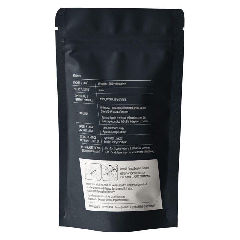 Melonade Liquid Diamond 510 1g <br>Sativa <br>93.3% - Image 3