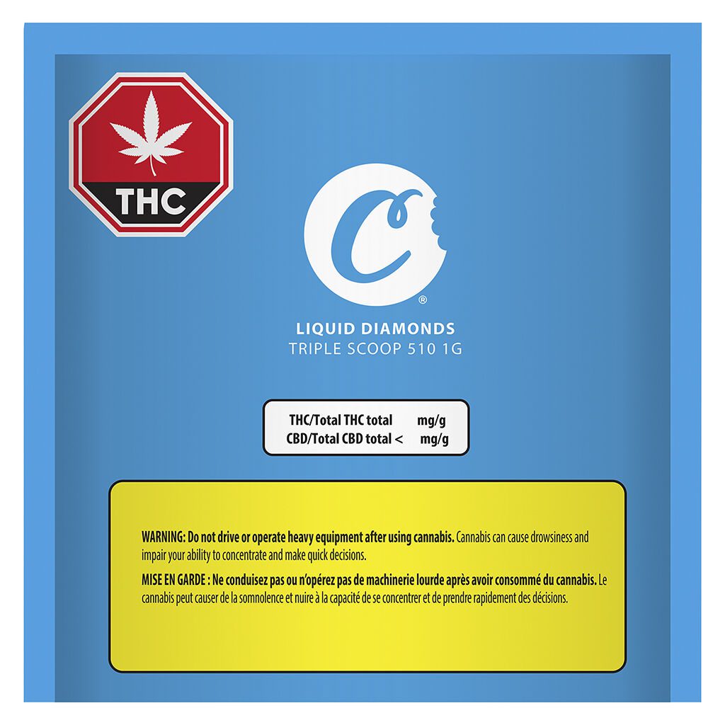 Triple Scoop Liquid Diamonds 510 1g <br>Hybrid <br>95.8% - Image 2