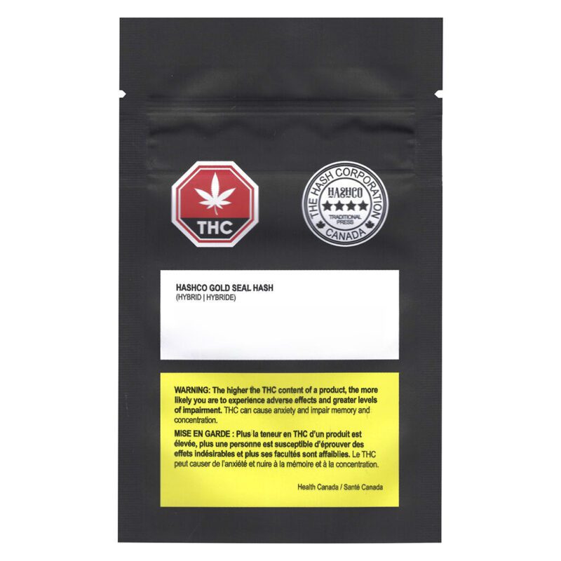 hashco gold seal hash