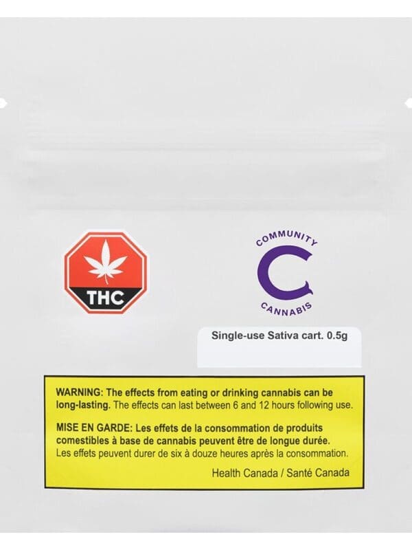 Community Single-Use Sativa Disposable Pen 0.5g Montrose Cannabis