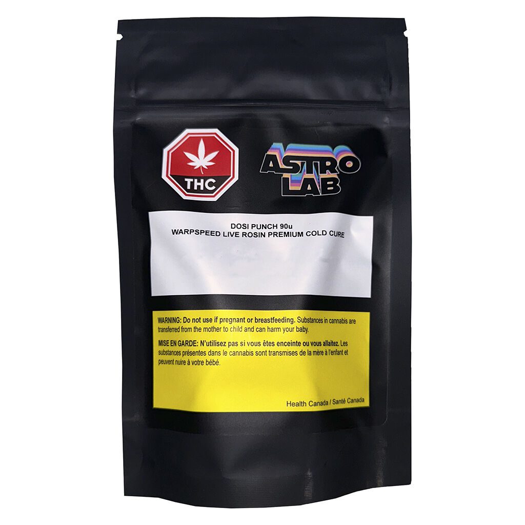 Dosi Punch - 90u Premium Cold Cure Live Rosin 1g <br>Indica <br>66.2% | 6.3% Terps - Image 2