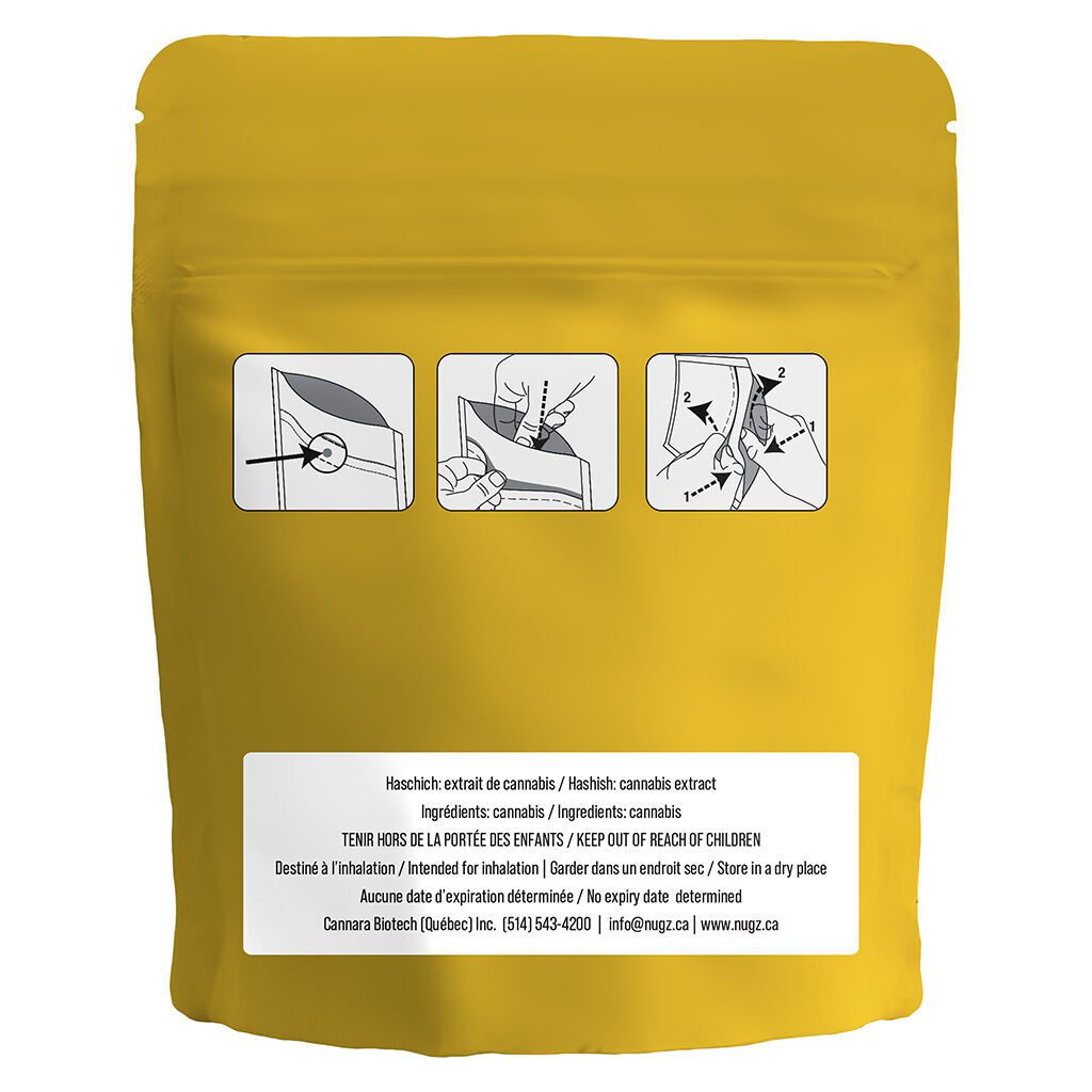 Early Lemon Berry Shatter 1g <br>Sativa <br>79.8% - Image 3