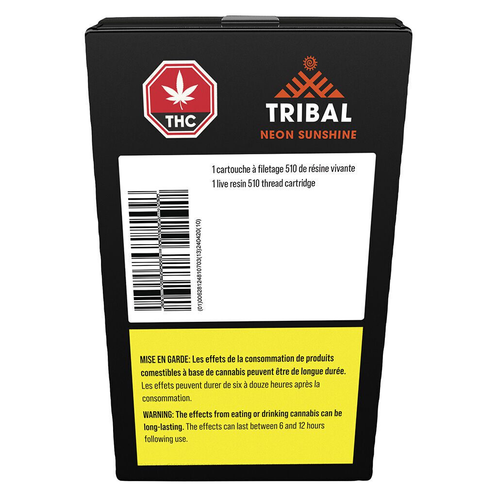 Tribal Neon Sunshine Live Resin 1g 510 Montrose Cannabis