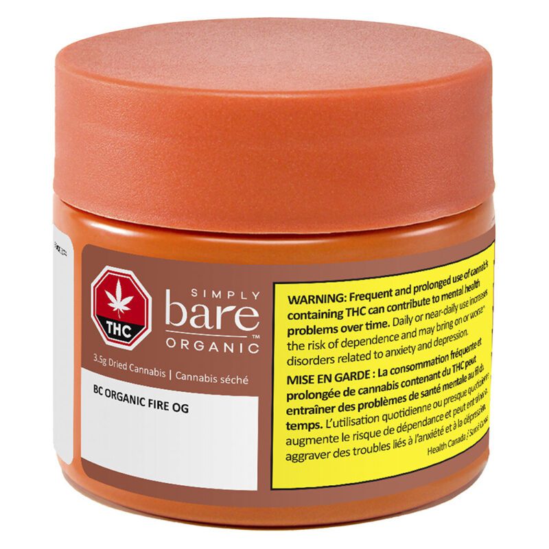 BC Organic Fire OG 3.5g <br>Indica <br>29.9% | 3.27% Terps - Image 2