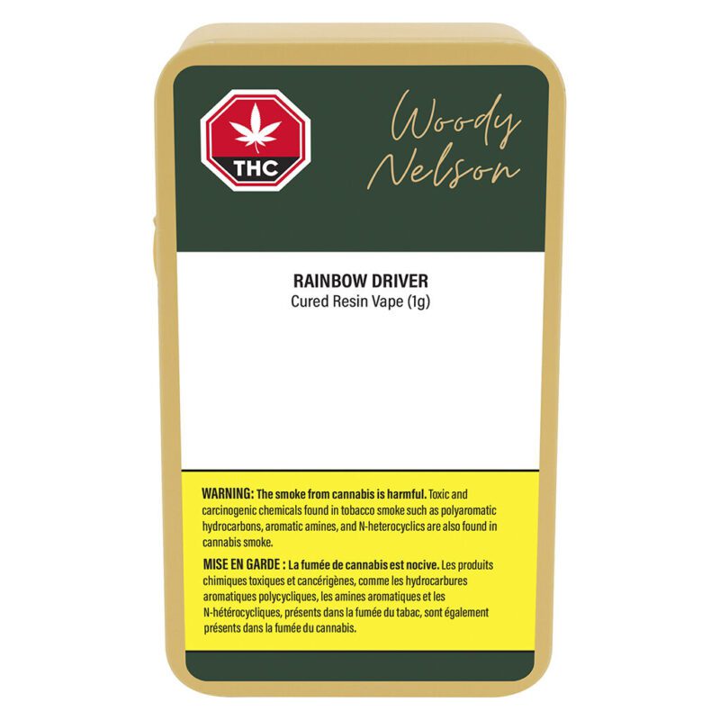 Woody Nelson Rainbow Driver 510 1g Montrose Cannabis