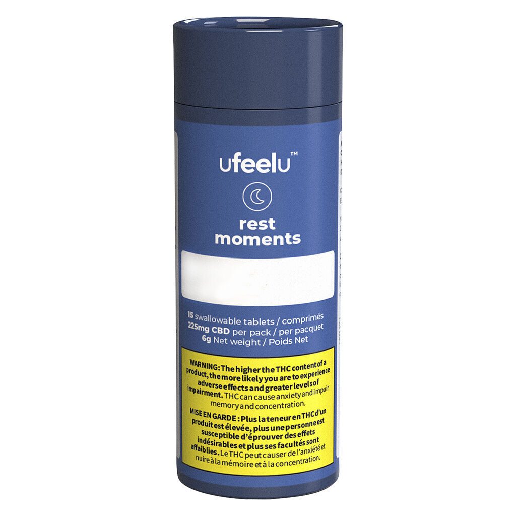 Rest Moments 15 caps <br>CBD <br>CBD 15mg | CBN 5mg | CBG 1mg - Image 2