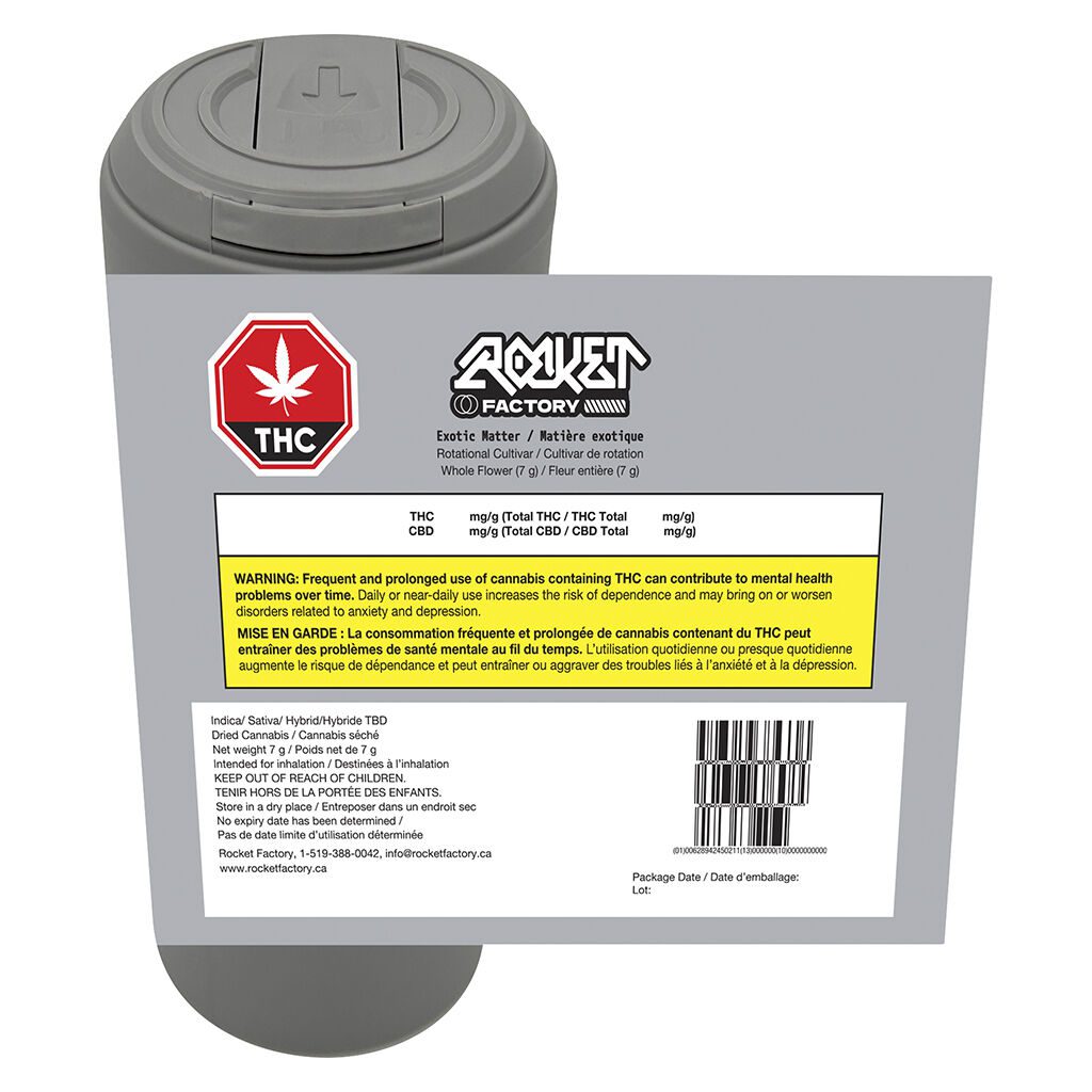 Exotic Matter (Crystal Locomotive) 7g <br>Sativa <br>31.9% | 2.10% Terps - Image 3