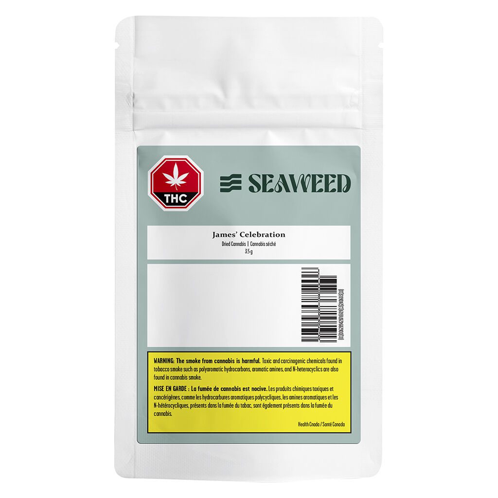 Seaweed James' Celebration 3.5g Montrose Cannabis