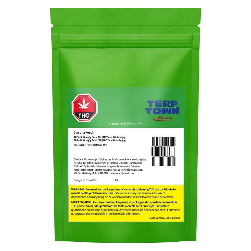 Sun of a Peach 3.5g <br>Hybrid <br>30.1% | 3.75% Terps - Image 2