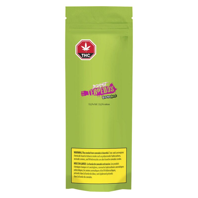 Terpedos Electric Apple Pre-Roll - Single <br>Sativa <br>23.5% - Image 2
