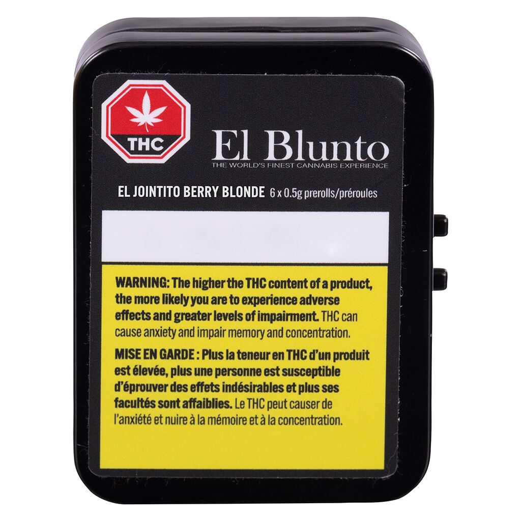 El Jointito Diamond Infused Pink Legacy Pre-Rolls 5 Pack <br>Sativa <br>0% - Image 2
