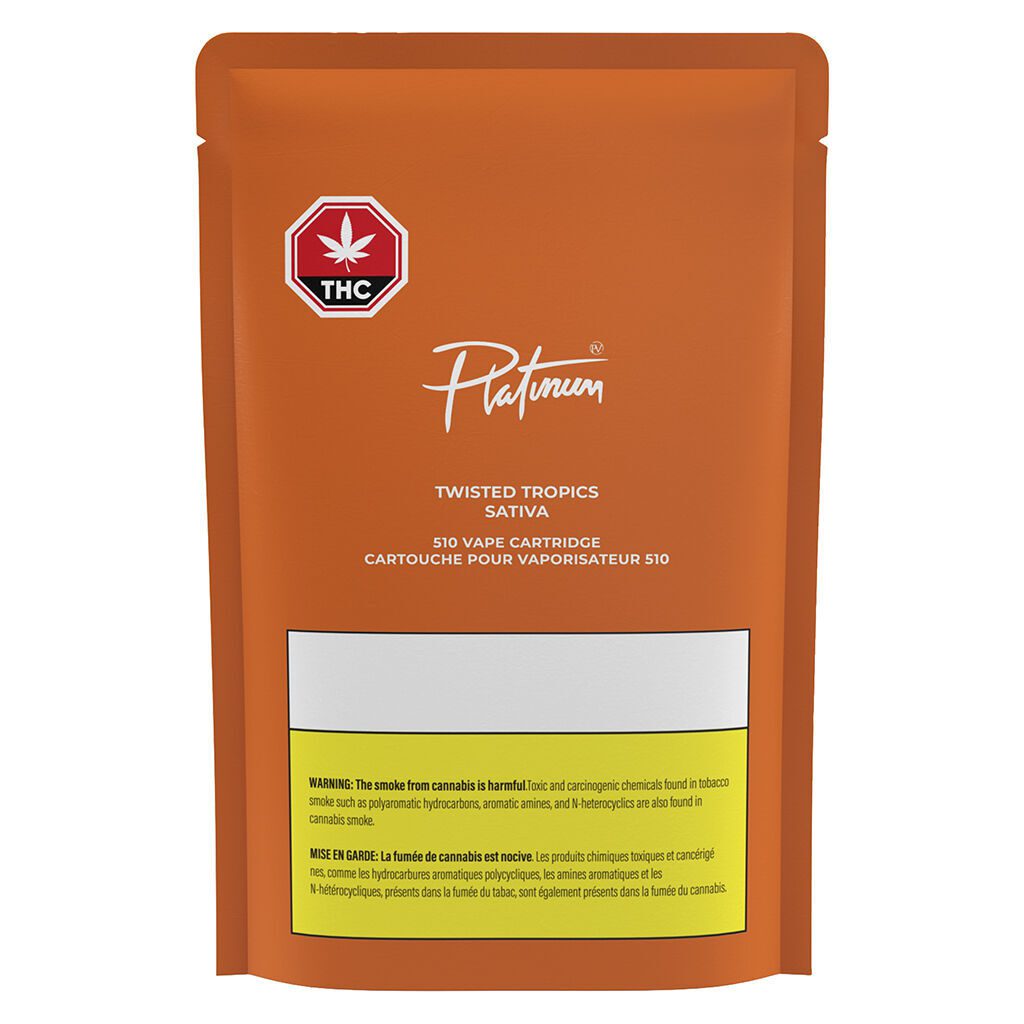 Twisted Tropics 510 1g <br>Sativa <br>90% - Image 2