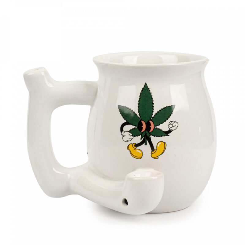 Stoned Leaf Mug Pipe