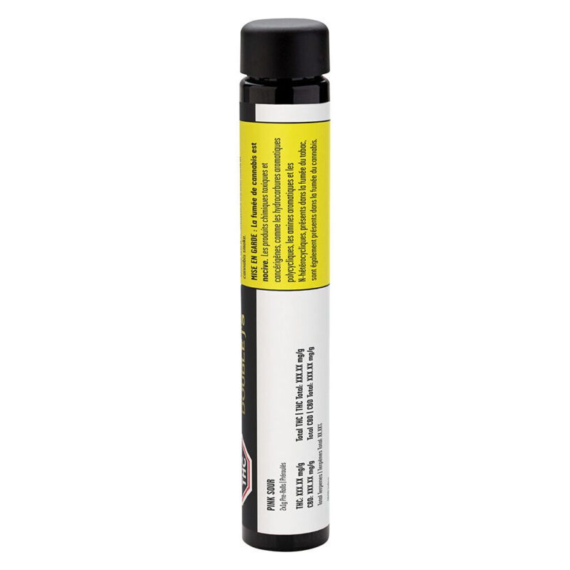 Pink Sour Pre-Rolls 2 Pack <br>Indica <br>24.0% | 2.40% Terps - Image 3