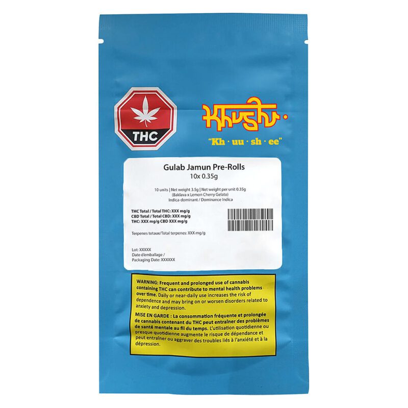 Galub Jamun Pre-Rolls 10 Pack <br>Indica <br>26.9% | 2.5% Terps - Image 2
