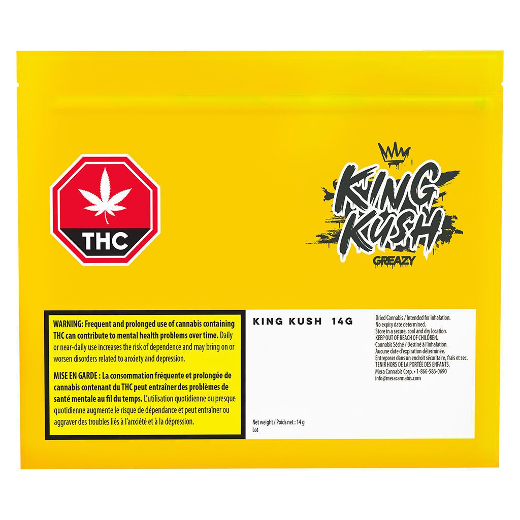 King Kush (Mutant Rootbeer) 14g <br>Indica <br>28.8% | 2.5% Terps - Image 2