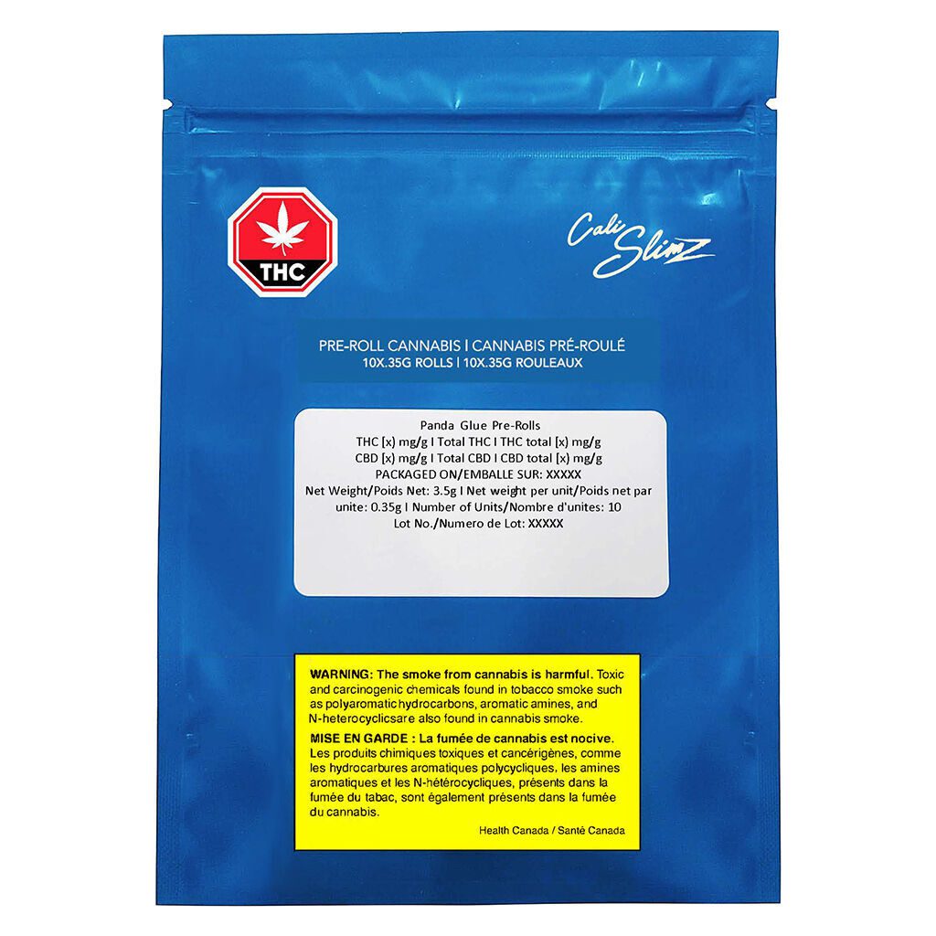 Panda Glue Pre-Rolls 10 Pack <br>Sativa <br>23.4% - Image 2