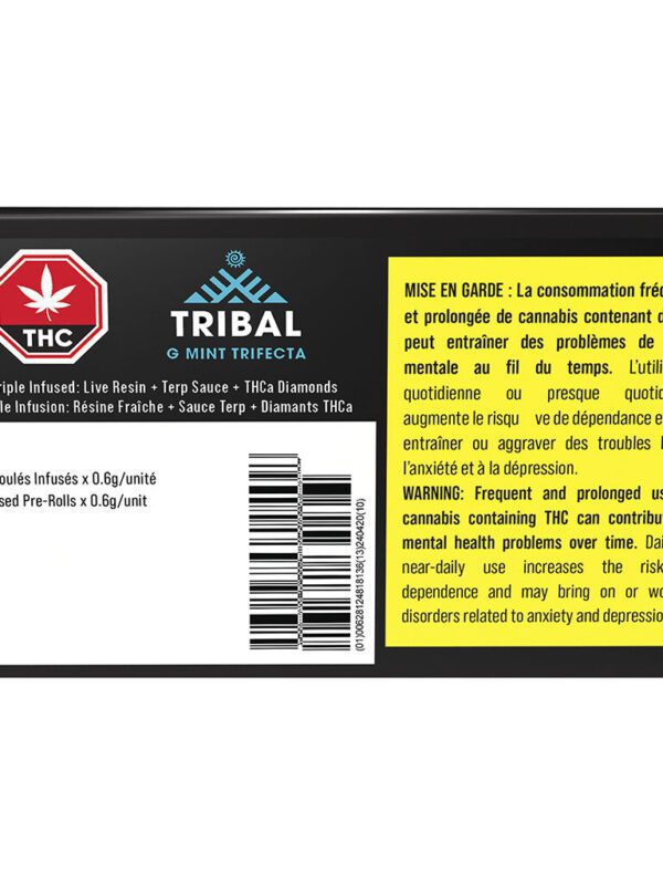 tribal g mint trifecta 3x0.5g Pre-Rolls Montrose Cannabis