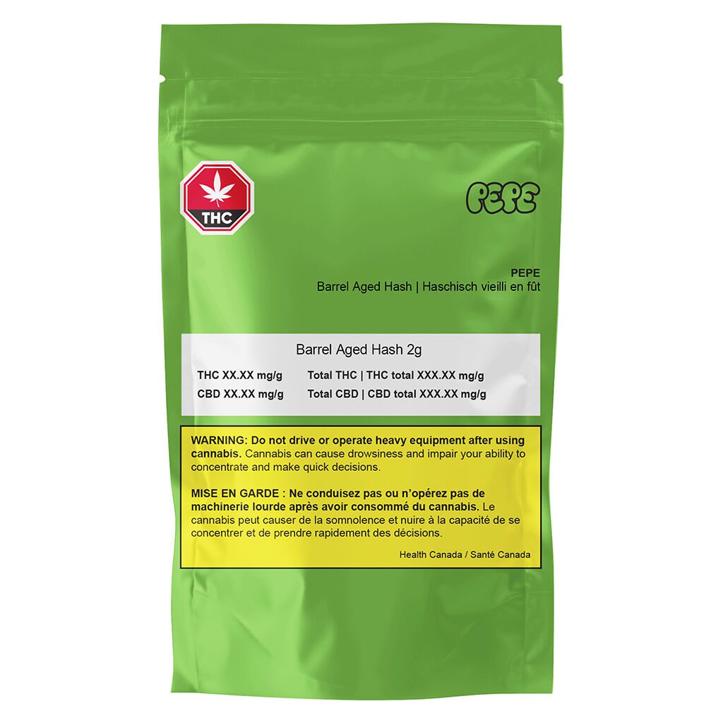 Barrel Aged Hash 2g <br>Indica <br>41.5% - Image 2