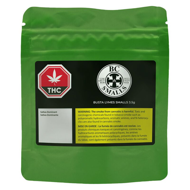 BC Smalls Busta Lymes Smalls 3.5g Montrose Cannabis