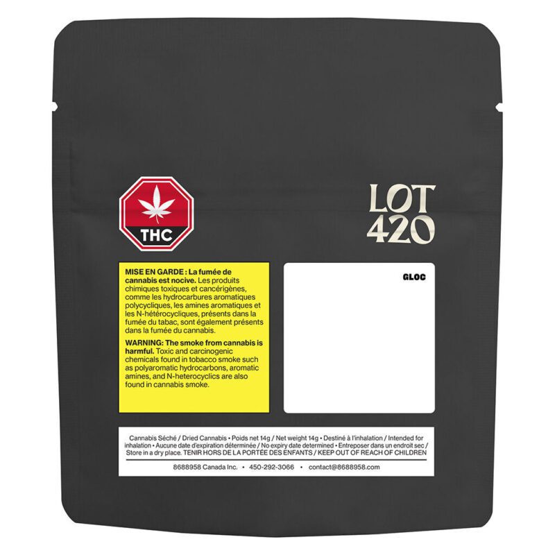 Lot 420 Gloc 14g Montrose Cannabis